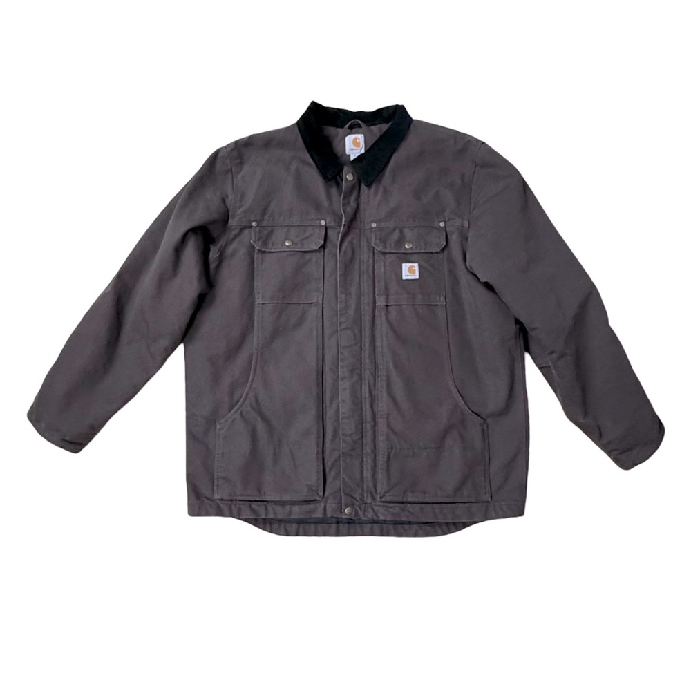 Carhartt Men's Full Swing Armstrong Traditional Field Jacket Coat Brown Men’s